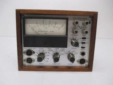 Vtg J&J EMG Model M-55 Microvolts RMS Meter Bio-Medical Instrument Tool As Is