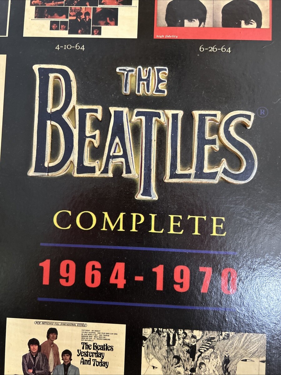 The BEATLES Complete Album Covers 1964- 1970 Wood Wall Art Vtg