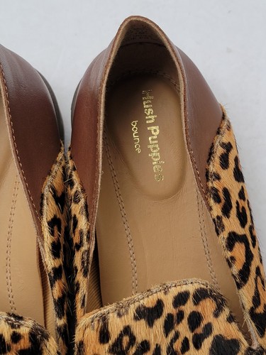 Hush Puppies Women's Bailey Slip On Loafer Calf hair Leather Upper Shoes Sz-5.5 - Picture 7 of 9