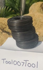 (3) 3 lb Pound Roll Mechanic Rebar Tie Wire 16 Gauge Black Annealed Single x 3