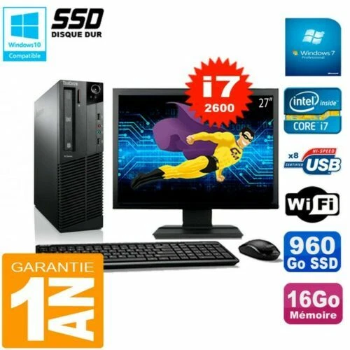 Desktop PC Lenovo SO Windows 7