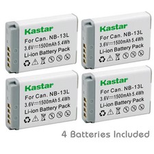 NB-13L Battery for Canon PowerShot SX620 HS, SX720 HS, G5 X, G9 X, G9 X Mark II