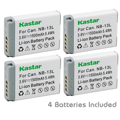 NB-13L Battery for Canon PowerShot SX620 HS, SX720 HS, G5 X, G9 X