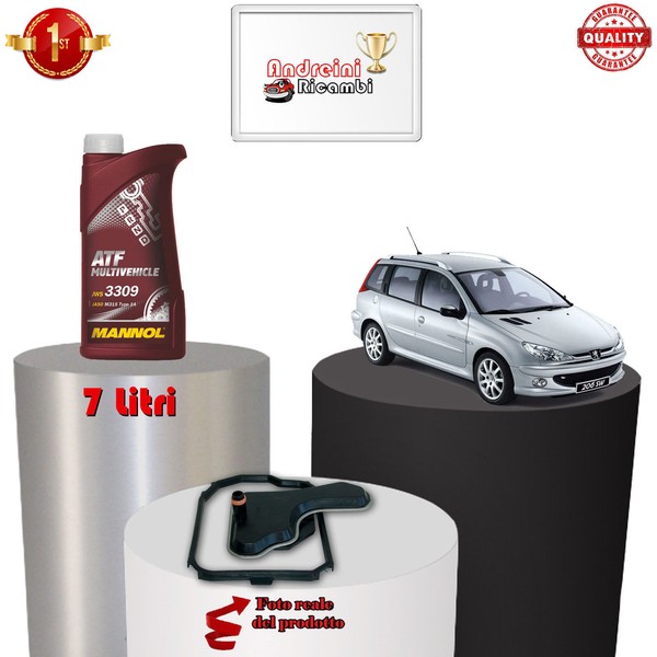Set Filter Austausch Automatisch Und ÖL Peugeot 206 Sw 1.6 16V 80KW 2009-> 1712-image