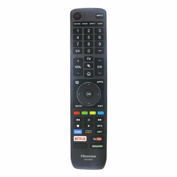 Original TV Remote Control for Hisense 55h8e Television () for sale