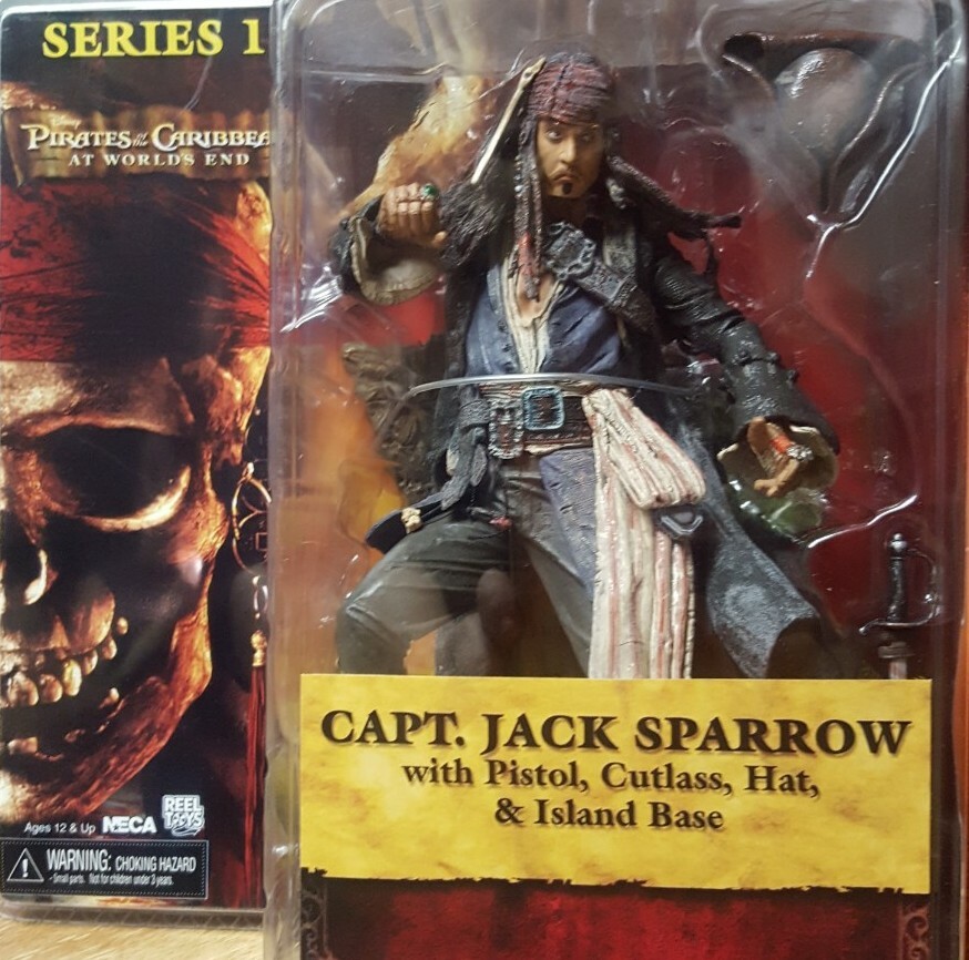 NECA Pirates of the Caribbean Jack Sparrow 7
