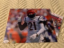 Mike Hilton Signed 8 X 10 Photo Autographed JSA Authenticated COA Bengals