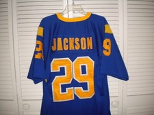 HAROLD  JACKSON  LOS  ANGELES  RAMS  1973-77  FOOTBALL  JERSEY  SIZE  56