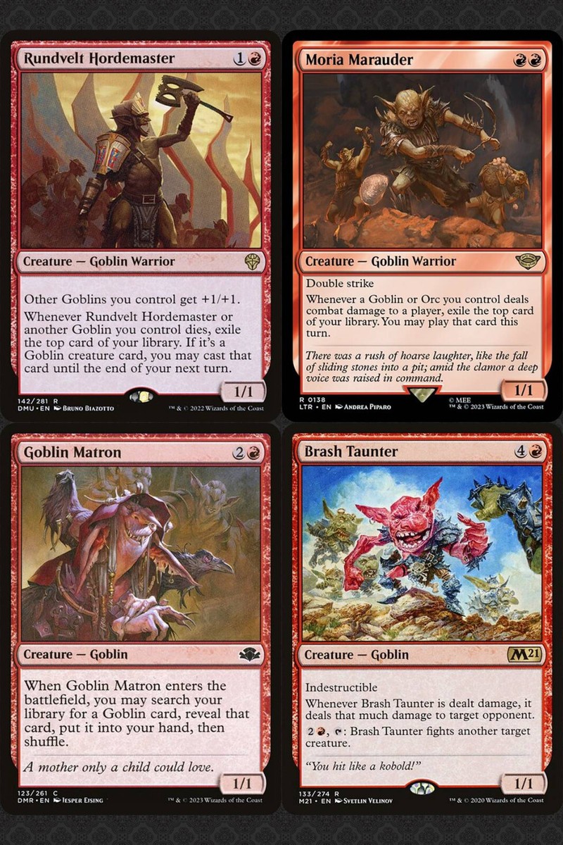 Krenko, Mob Boss Commander Deck GOBLINS Deck Pre-Built Ready-to