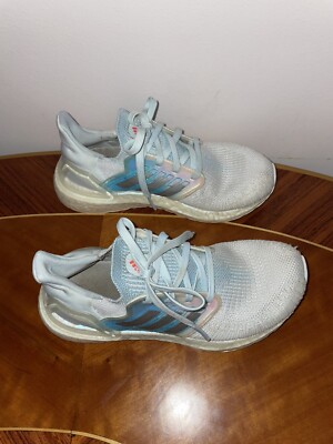 Adidas Ultra Boost 21 Running Shoes Youth Sky Tint