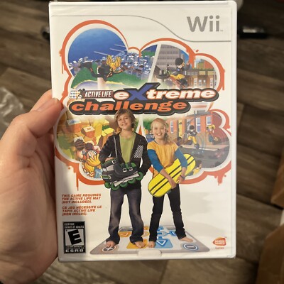 Active Life: Extreme Challenge (Nintendo Wii, 2009) Brand New Sealed Game