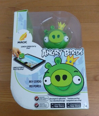 Angry Birds KING PIG Apptivity Figur interaktives Spielzeug Magic Mattel 2012 - Neu in Verpackung