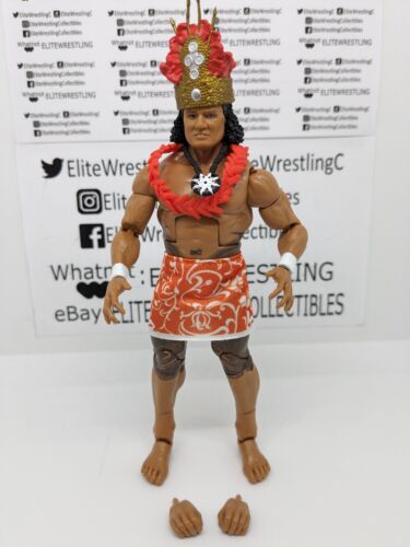 WWE Elite Collection Modellino High Chief Peter Maivia Generations Legacy - Foto 1 di 14