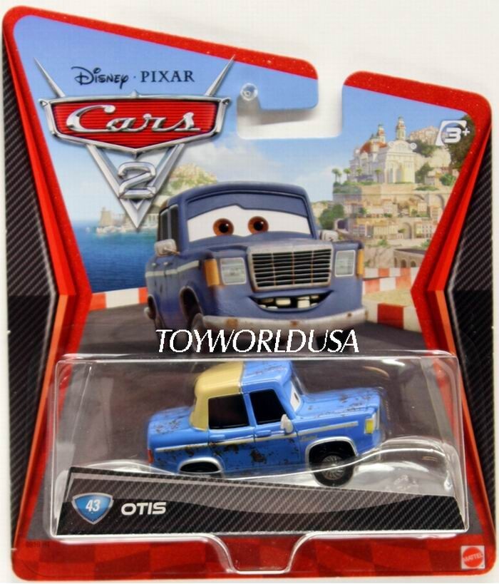 2012 Disney Pixar Cars 2 Otis #43 X1076 | eBay
