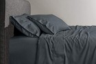 Premium 1000 TC Egyptian Cotton Bed Sheet Set 4 Piece, Dark Grey