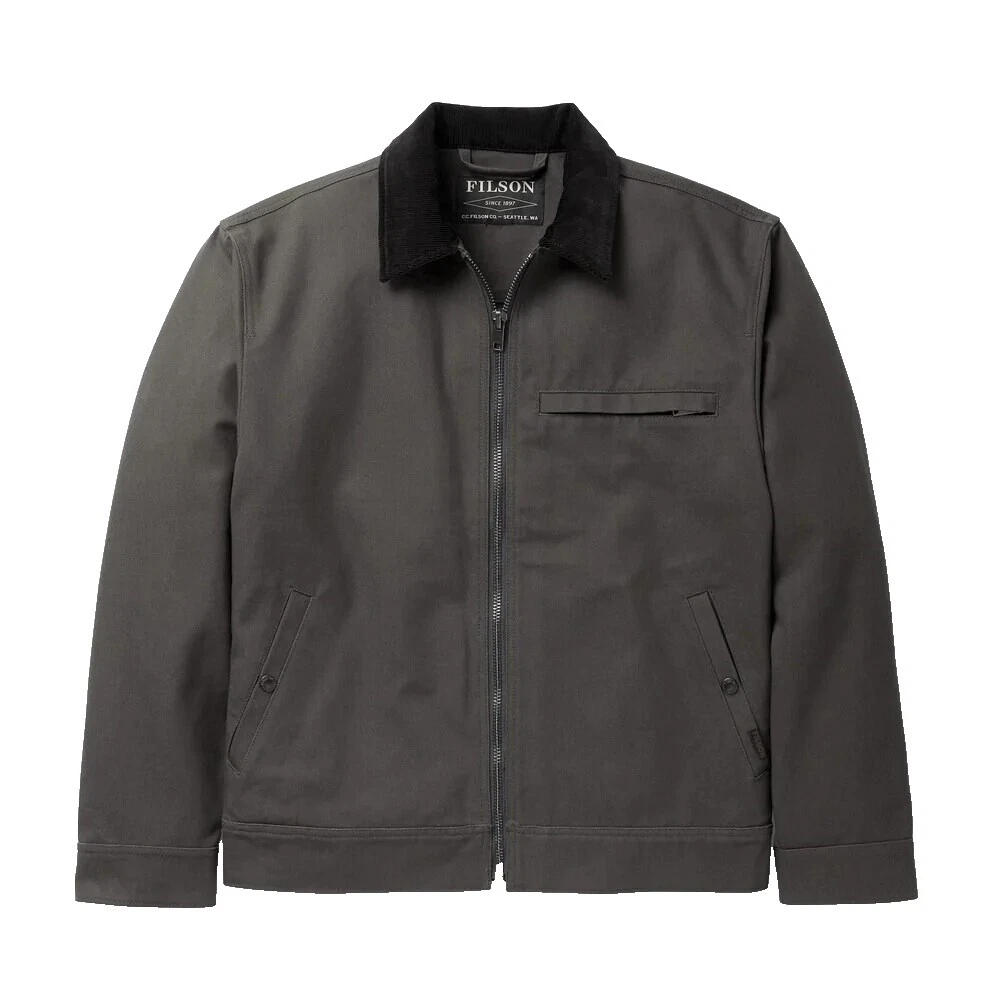 Tamaño Regular Negro Filson abrigos, chaquetas y chalecos para hombres