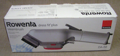 Rowenta DA-56 Dress Fit Plus Portable Steam Brush w/Travel Case & Box -  Mint! | eBay