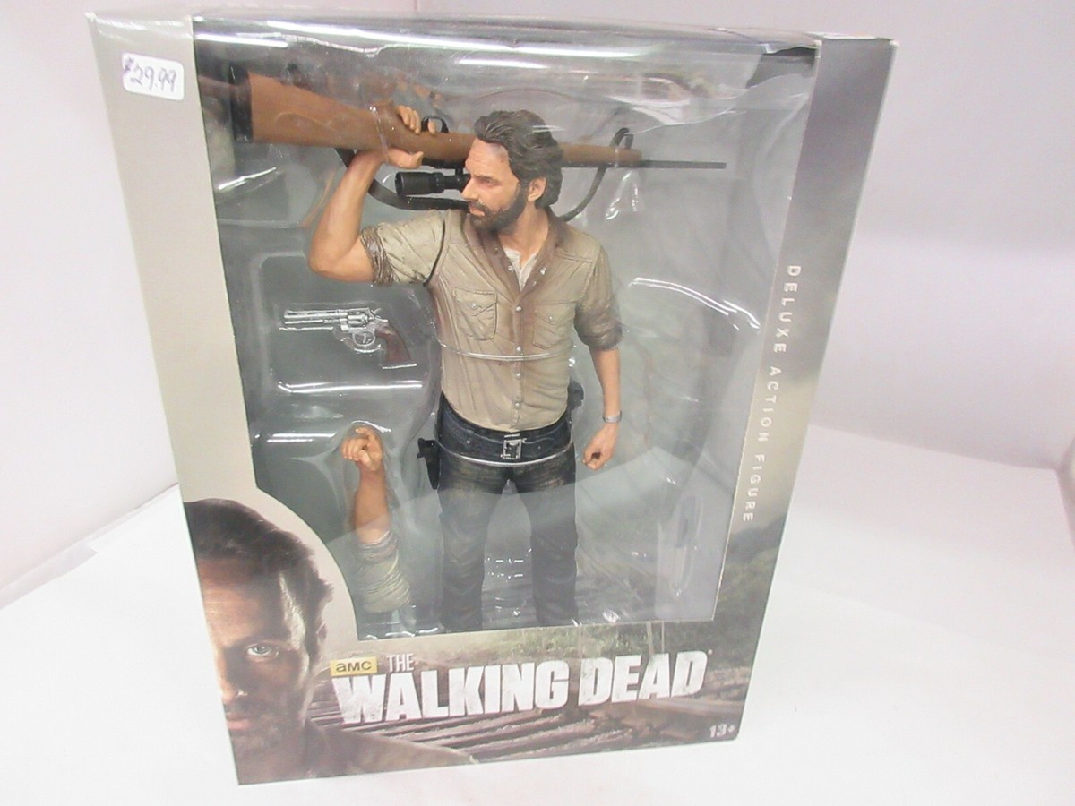 McFarlane Toys The Walking Dead TV 10\ Rick Grimes Deluxe Figure