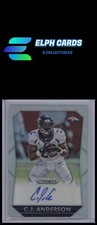 Panini 2015 Panini Prizm #PS-CJ C.J. Anderson Prizm Signatures Silver