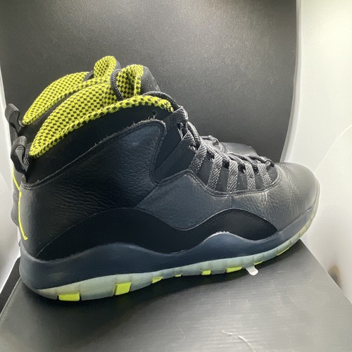 Air Jordan 10 Retro Venom - Size 11- Lightly Used - Fast Free Shipping - Picture 8 of 20