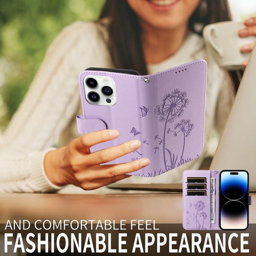 Flower Pattern For Samsung Galaxy A35 A34 A33 A32 5G 4G Wallet Cards Case Cover - Picture 13 of 48