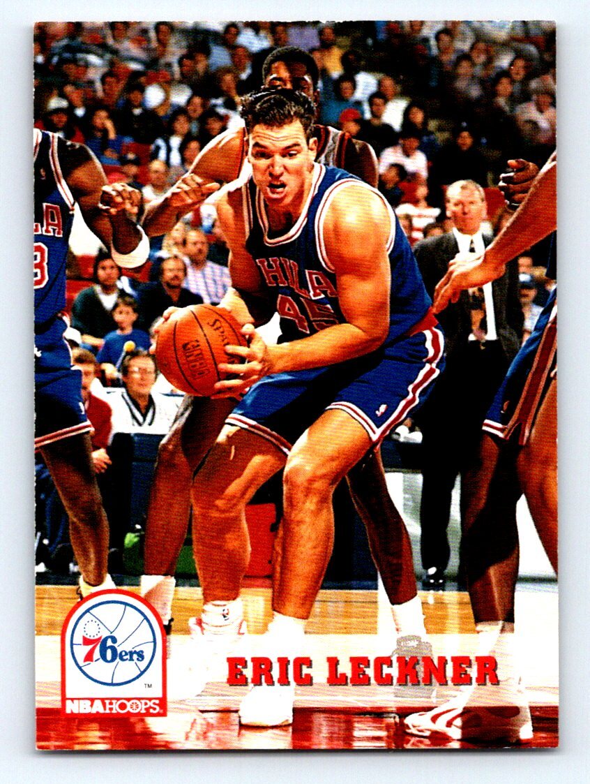 1993-94 Hoops #388 Eric Leckner Fifth Anniversary Gold