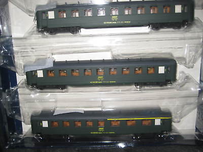 L350032 KIT DE vendre WAGONS DE TRAIN 3 PIÈCES. DR EP.IV SNCF FRANÇAIS