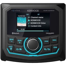 Kenwood KMR-XM500, eXcelon Marine Digital Media Receiver w/ Built-in Bluetooth®