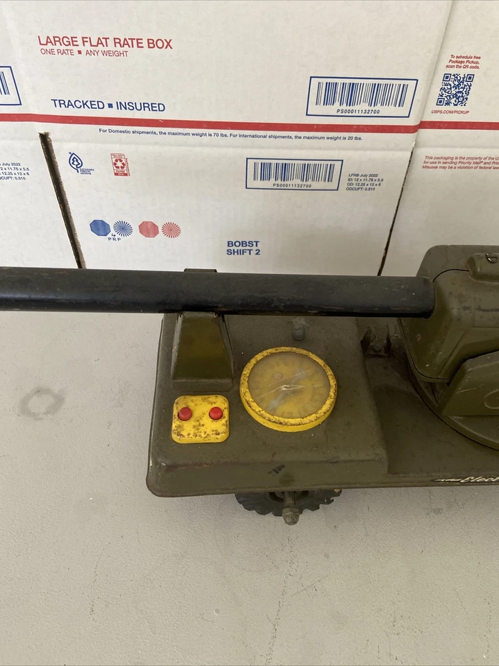 N-2400 Electronic Cannon Toy Truck 1950's Battery Op Vintage Nylint Fair Con - Image 3 of 4