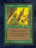 REGROWTH  1993 COLLECTOR'S EDITION  Magic the Gathering Unplayed   Card Bend