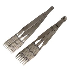 Stainless Steel Expanding Sewing  Button Guide Spacing Device for Buttons,