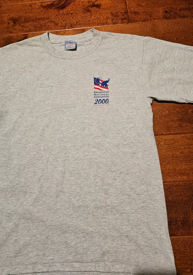 Vintage Year 2000 Republican National Convention Philadelphia T-Shirt Men's M - Image 4 of 4