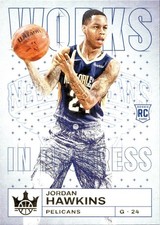 2023-24 Panini Court Kings #1 Jordan Hawkins Works in Progress