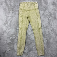 Lululemon Align Leggings Size 4 Green Tie Dye High Rise Pocket Yoga Pants