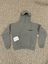 NEW - Fear of God Essentials Hoodie - Dark Oatmeal SS22 XXS - FREE SHIPPING