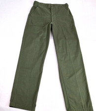 Vintage OG-507 Pants Military Utility Trousers Men 34x33 Act 32x32 Durable Press