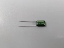 (50) 0.022uF 400V 5% RGA Mylar Film Capactors (223J 22nF Green Polyester) NOS