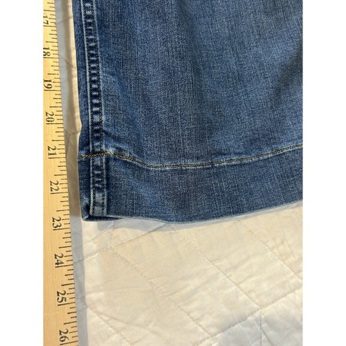 Spanx SPANXshape™ EveryWear Cropped Wide Leg Jeans Patch Pockets-Medium Petite - Picture 6 of 10