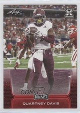 2020 Leaf Draft Red Quartney Davis #52 2u3