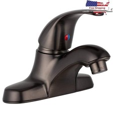 Heavy Duty RV Lavatory Faucet Single Lever Aerated Stream Replacement Sink New