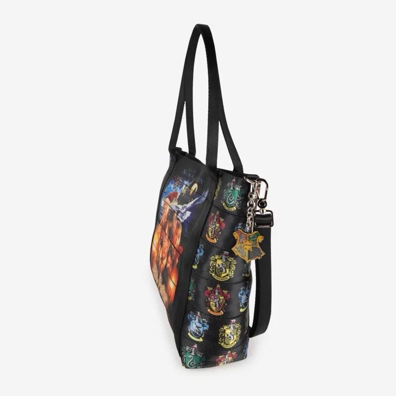 Harvey’s Harry Potter Hogwarts Medium Poster Tote Bag, Charm Of Crest NEW image 2