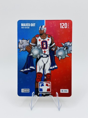 2026 Bo Jackson Battle Arena Maxed Out Logo Battlefoil Steel