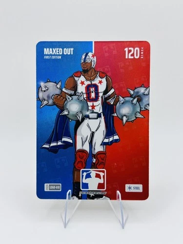 2026 Bo Jackson Battle Arena Maxed Out Logo Battlefoil Steel
