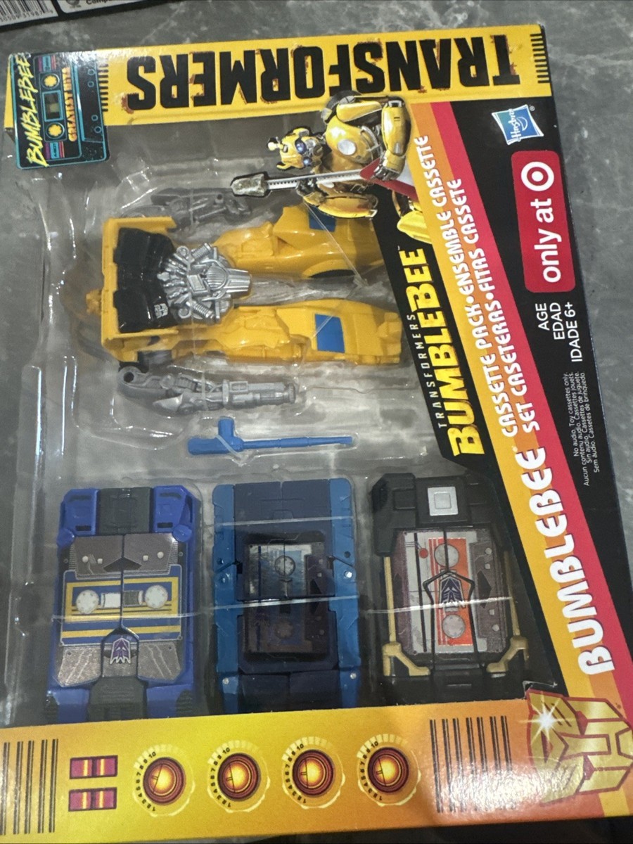 TRANSFORMERS トランスフォーマー BUMBLEBEE バンブルビー グレイテストヒッツ カセットパック USED品 おもちゃ X6825 Transformers Bumblebee Greatest Hits Bumblebee Cassette Pack