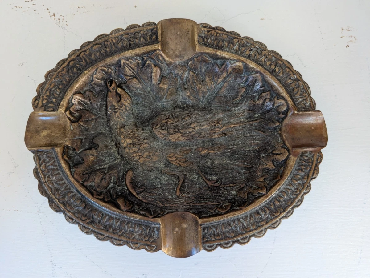 烟灰缸收藏铜金属器皿| eBay