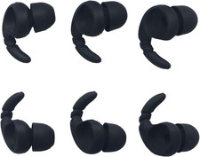 Sports Earbuds Tips Replacement Ear Fins Wingtips Noise Isolation