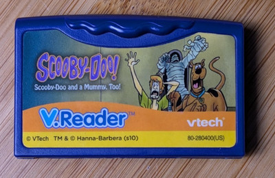 VTech V.Reader Scooby-Doo and a Mummy Too! Kid's Video Game Cartridge Tested!