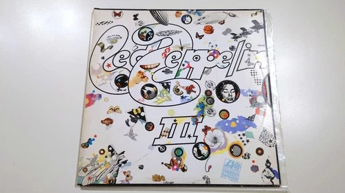 Led Zeppelin - Zeppelin III LP Vinyl Vintage w/ Working Wheel!