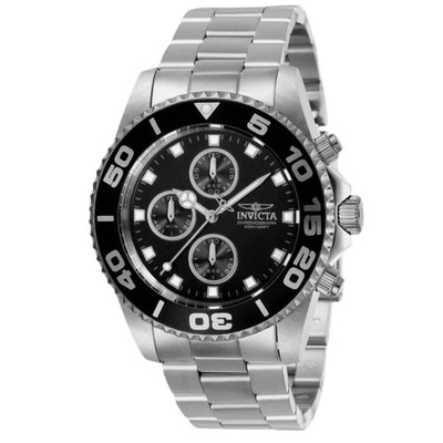 Invicta Connection Men s Watch 43mm Black Dial Stainless Steel Chronograph 28689
