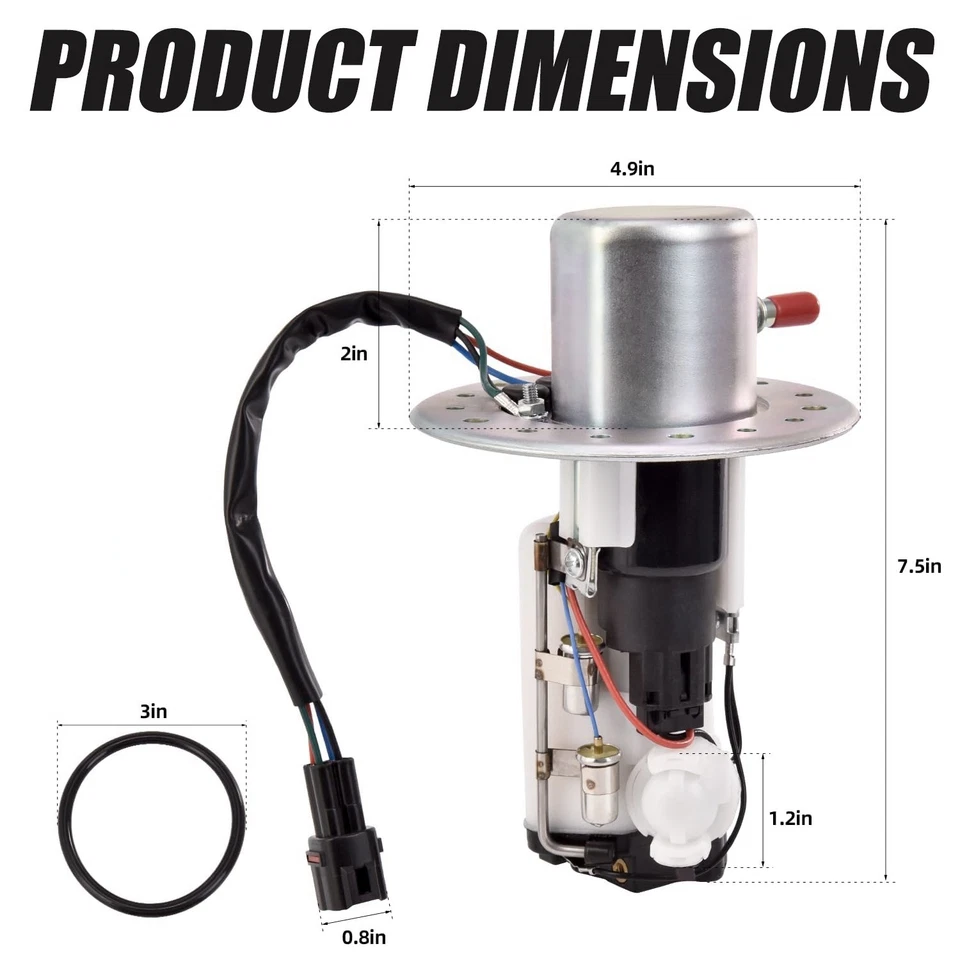 CONJUNTO DE BOMBA DE COMBUSTIBLE para 15100-16G00 SUZUKI 05-09 SV650 SV 650 SV650S SV 650S K3 Foto 4 de 4